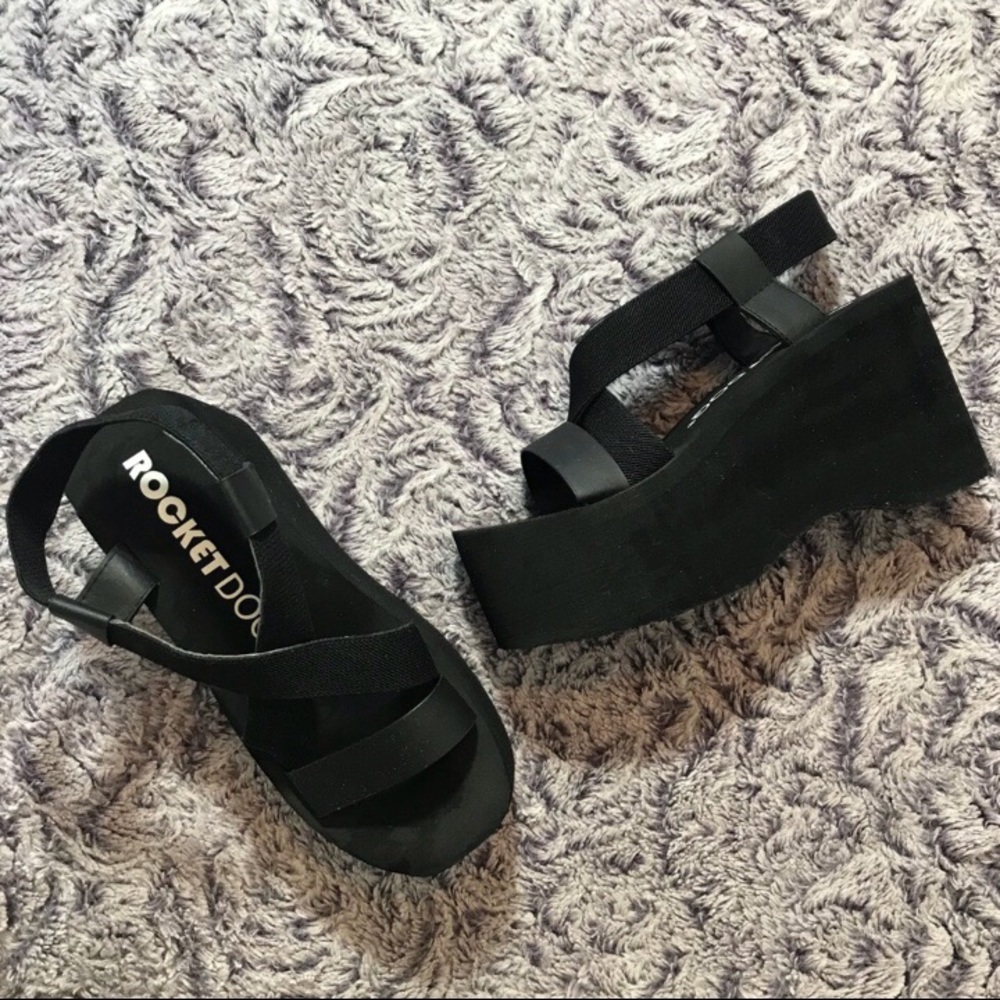 Rocket Dog Platform Strappy Sandals